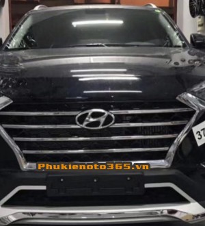 Ốp cản trước và sau xe Huyndai Tucson 2019